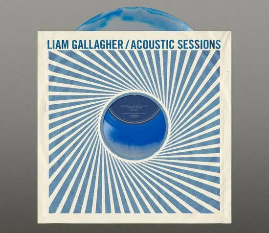 LIAM GALLAGHER - ACOUSTIC SESSIONS - 04/2025 R.S.D. EXCLUSIVE SILVER & BLUE VINY - NV