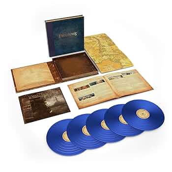 LORD OF THE RINGS - THE TWO TOWERS - BLUE VINYL 5LP BOXSET - New Vinyl Box Set