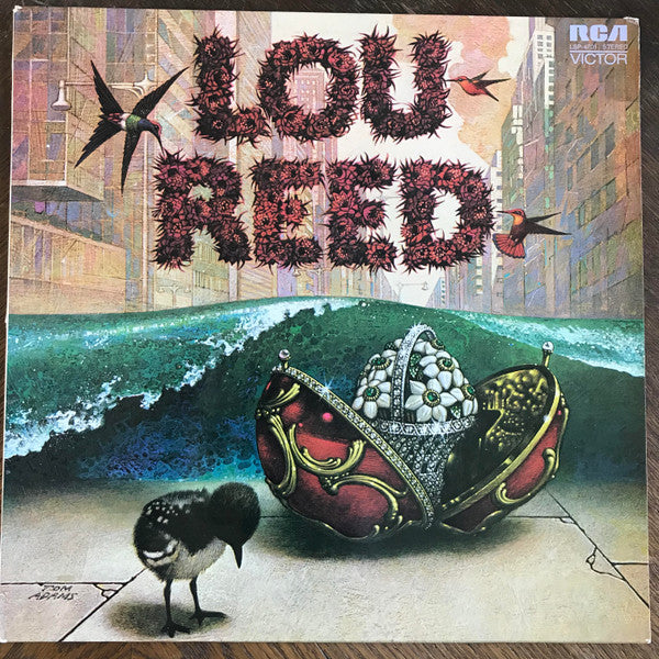 LOU REED - LOU REED - ORIGINAL 1972 PRESSING RCA VICTOR DEBUT ALBUM *(NM) - USED VINYL