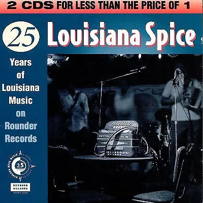 LOUISIANA SPICE - 25 YEARS OF LOUISIANA MUSIC ON ROUNDER RECORDS 2 CD SET - JAZZ - UCD