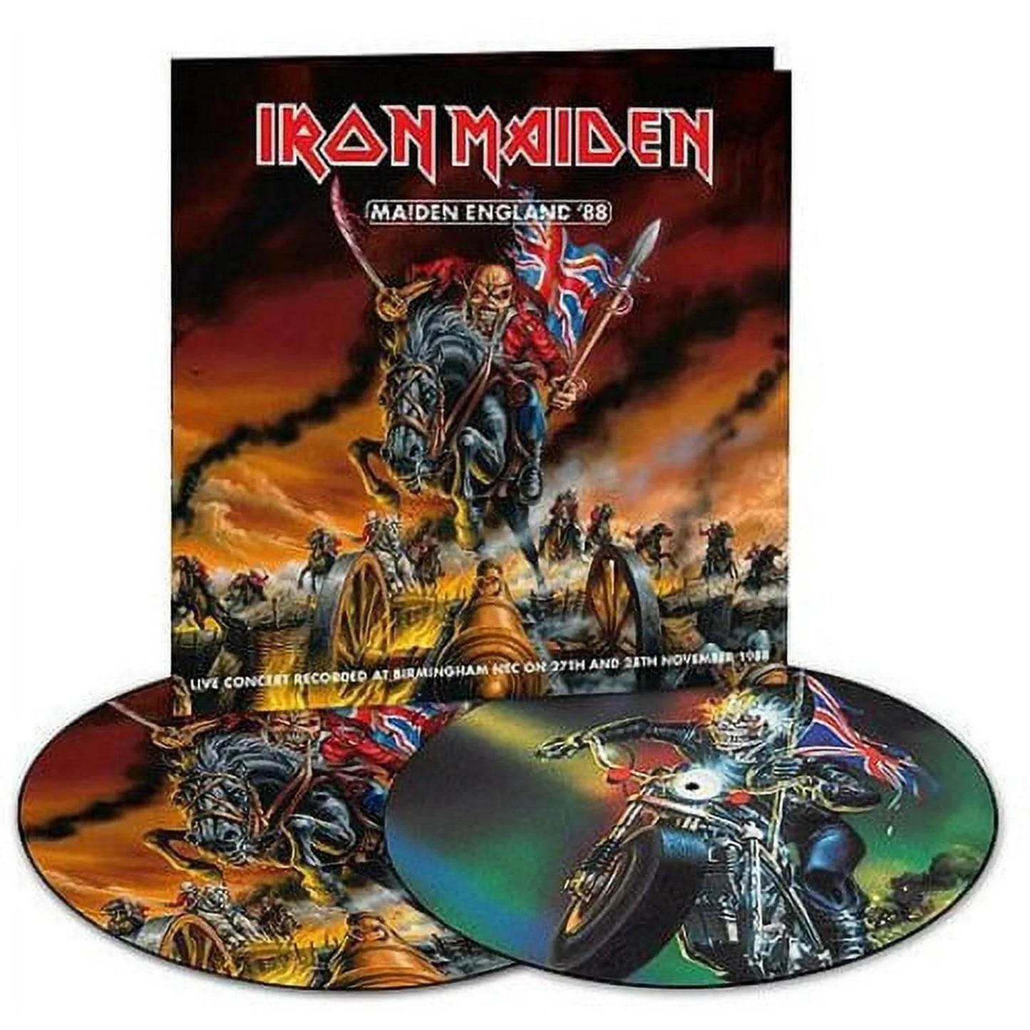 IRON MAIDEN - MAIDEN ENGLAND '88 - LTD DOUBLE PICTURE DISC VINYL - 2LP - New Vinyl