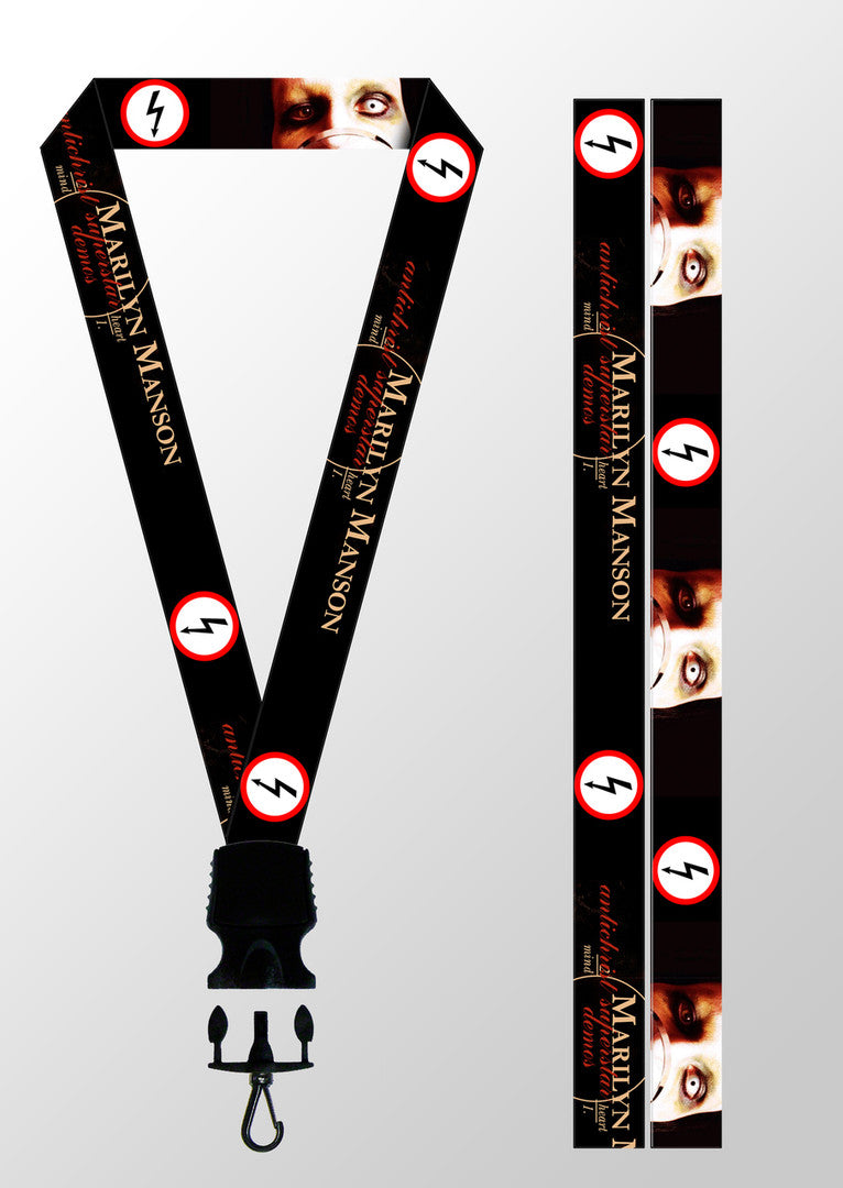 LANYARD, REVERSABLE - MARILYN MANSON - LICENSED MERCHANDISE