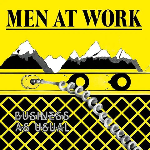 MEN AT WORK - BUSINESS AS USUAL - USED VINYL
