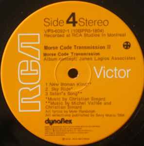 MORSE CODE TRANSMISSION - ll - 2LP GATEFOLD - ORIGINAL 1972 PRESSING - USED VINYL