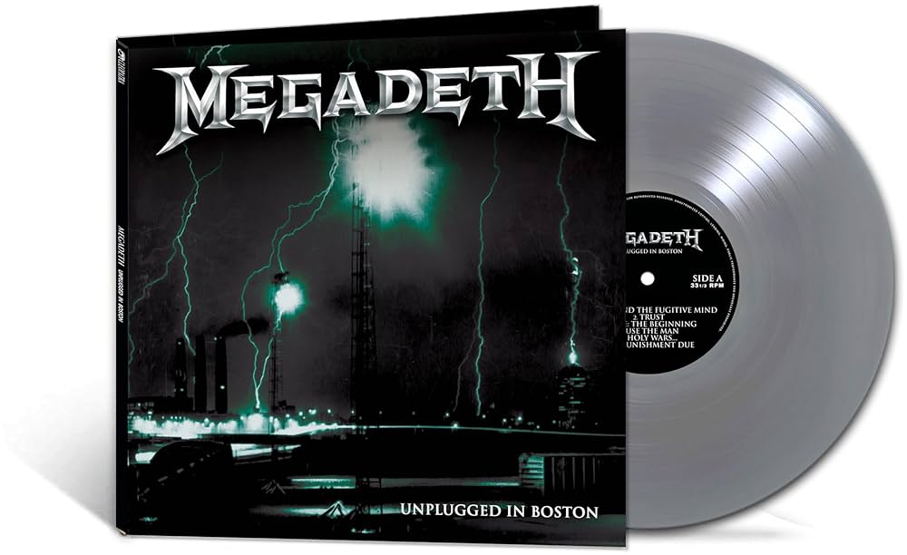 MEGADETH - UNPLUGGED IN BOSTON - SILVER VINYL