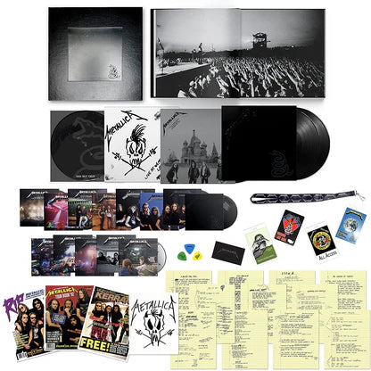 METALLICA - BLACK ALBUM - LIMITED EDITION SUPER DELUXE BOXSET VINYL/CD