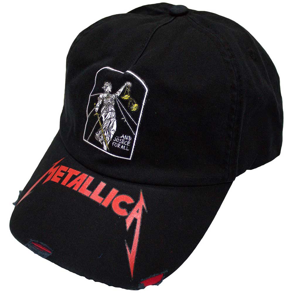 METALLICA - AND JUSTICE FOR ALL - UNISEX BASEBALL CAP
