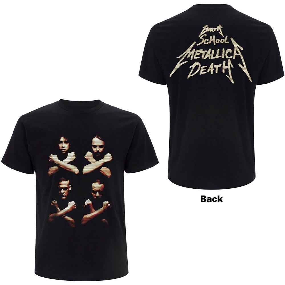 METALLICA - BIRTH DEATH CROSSED ARMS - TSHIRT (2XL)