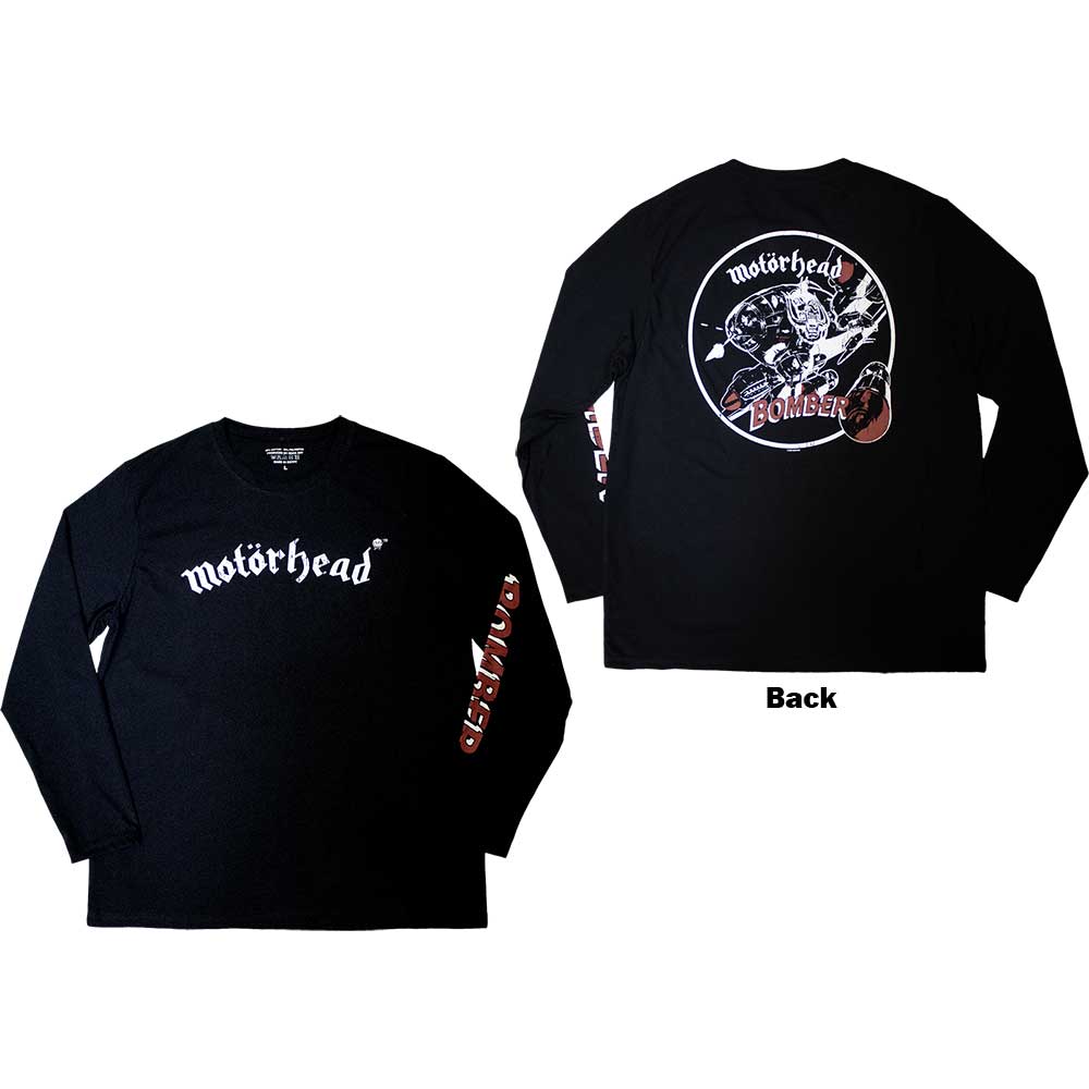 MOTORHEAD - BOMBER - LONG SLEEVE T-SHIRT