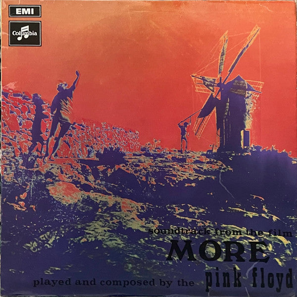 MORE - SOUNDTRACK FROM THE MOTION PICTURE MOVIE - PLAYED AND COMPOSED BY PINK FLOYD - USED VINYL