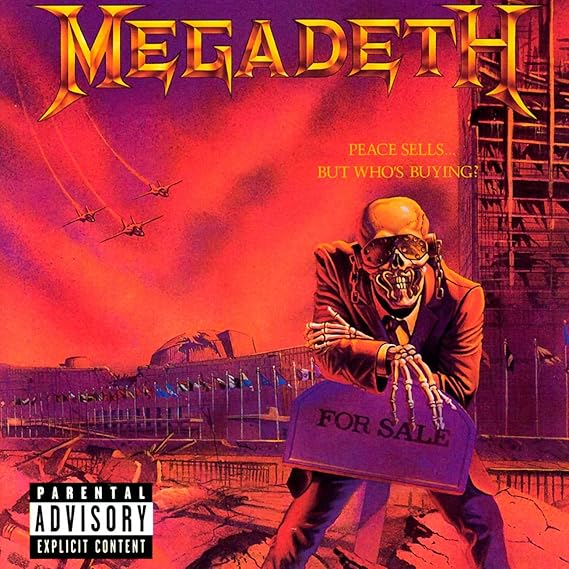 MEGADETH - PEACE SELLS ..BUT WHO'S BUYING - USED CD