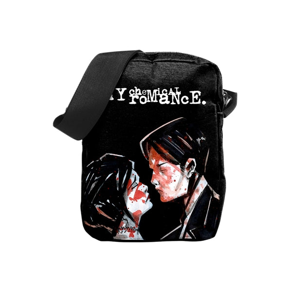 MY CHEMICAL ROMANCE THREE CHEERS CROSSBODY BAG FULLY LICENSED MERCHANDISE