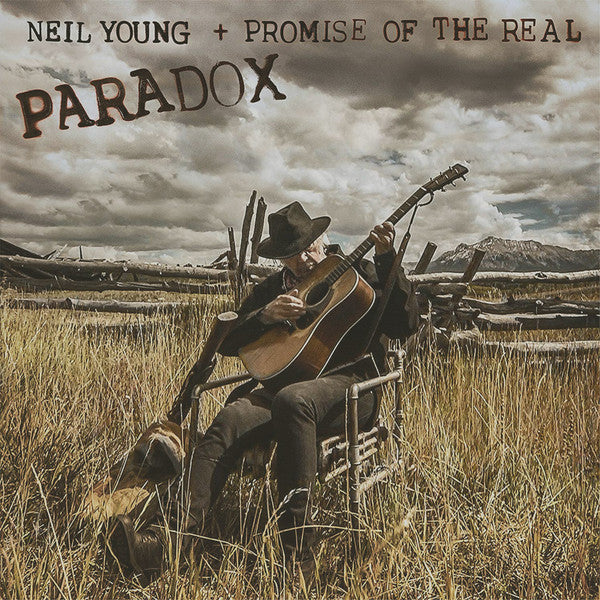 NEIL YOUNG + PROMISE OF THE REAL PARADOX - 2LP, SIDE D ETCHED - **RARE** (NM) - USED VINYL