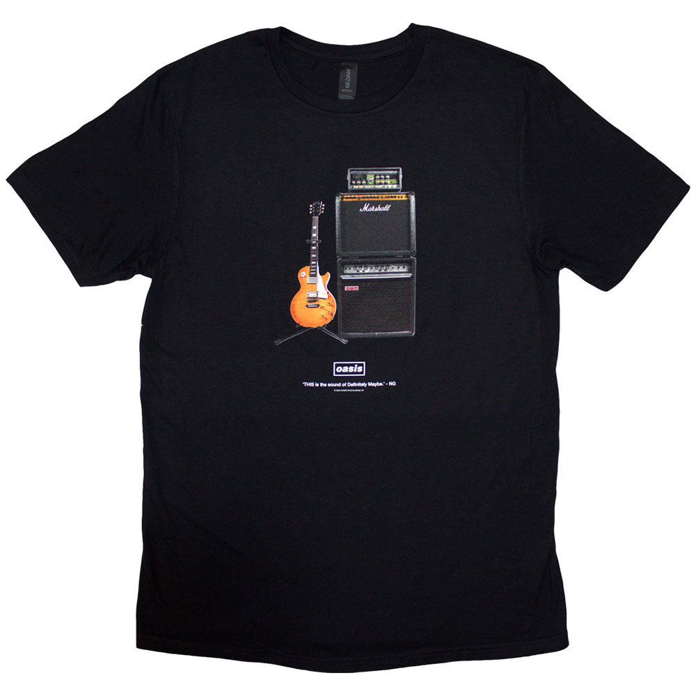 OASIS - DEFINITELY MAYBE GUITAR - TSHIRT (1XL)