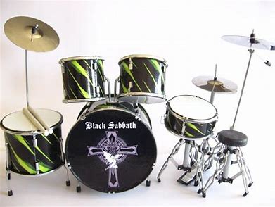 BLACK SABBATH - THE ART OF MINIATURE DRUM SET