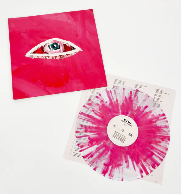 OF MONSTERS AND MEN - FEVER DREAM LIMITED EDITION CLEAR VINYL WITH HOT PINK SPLATTER