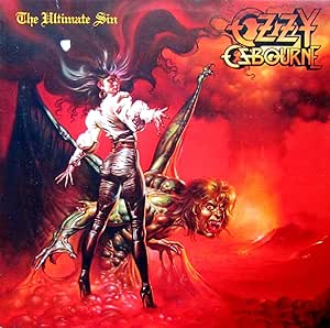 OSBOURNE, OZZY - THE ULTIMATE SIN ORIGINAL 1986 PRESSING - USED VINYL