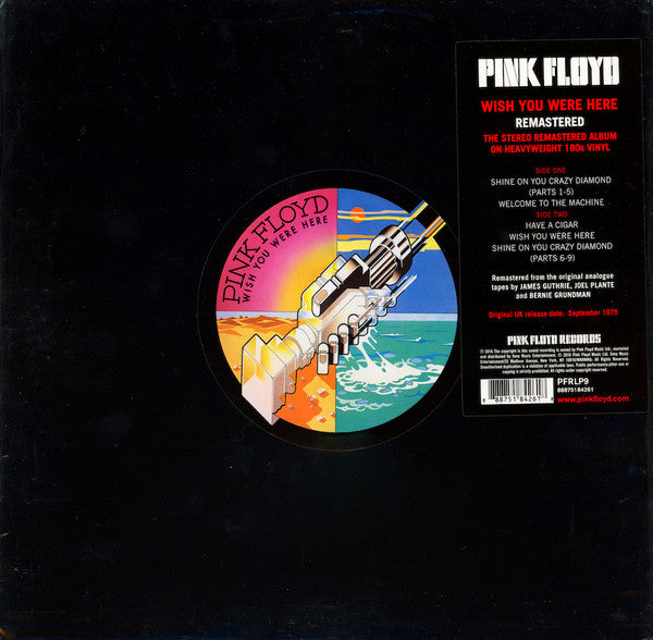 PINK FLOYD -WISH YOU WERE HERE -REMASTERED 2016 - NEW VINYL