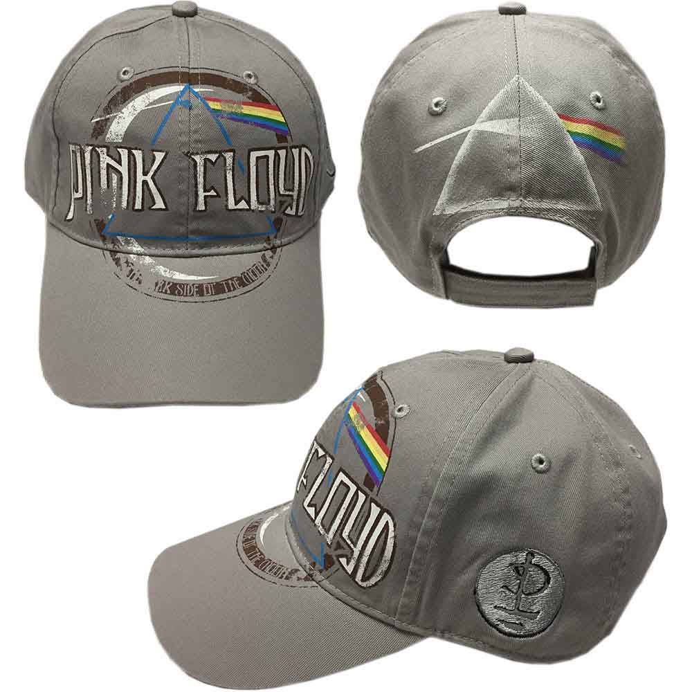 PINK FLOYD-DSOTM DISTRESSED UNISEX BASEBALL CAP FULLY LICENSED MERCHANDISE