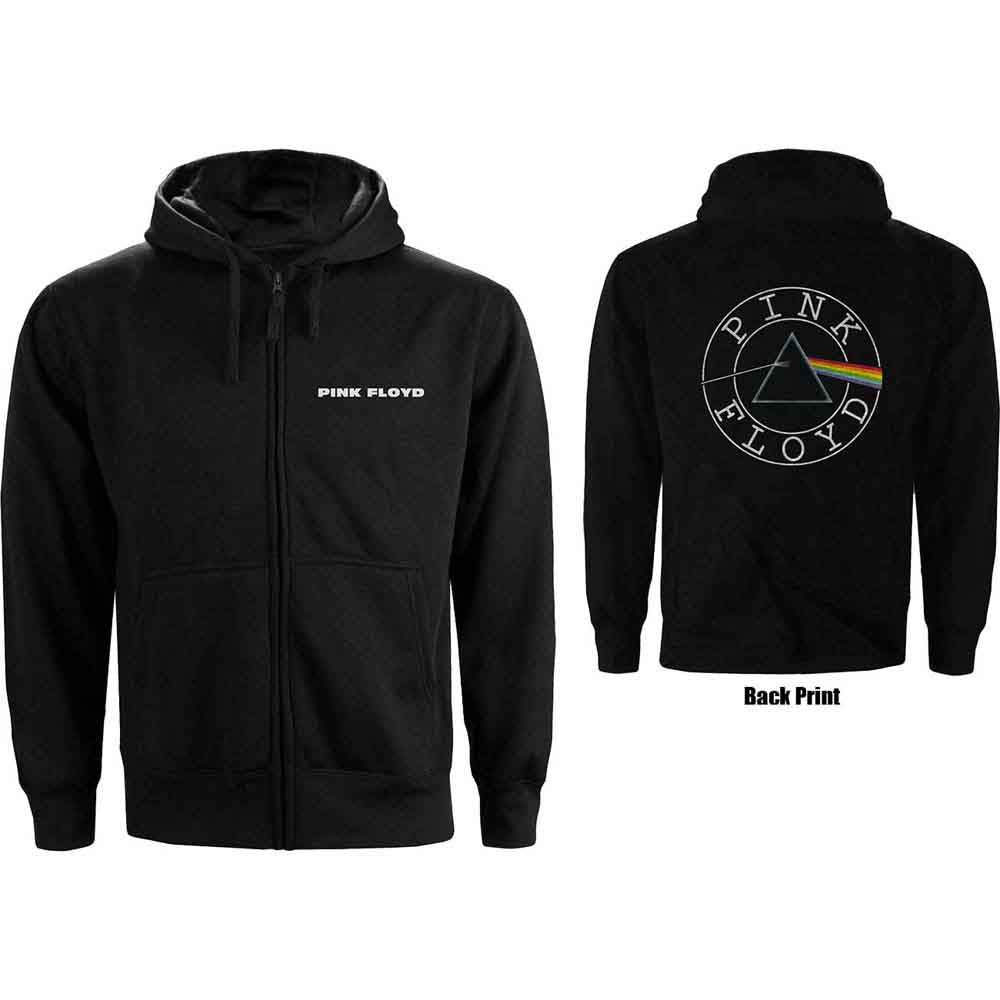 PINK FLOYD- DSOTM UNISEX ZIPPED HOODIE