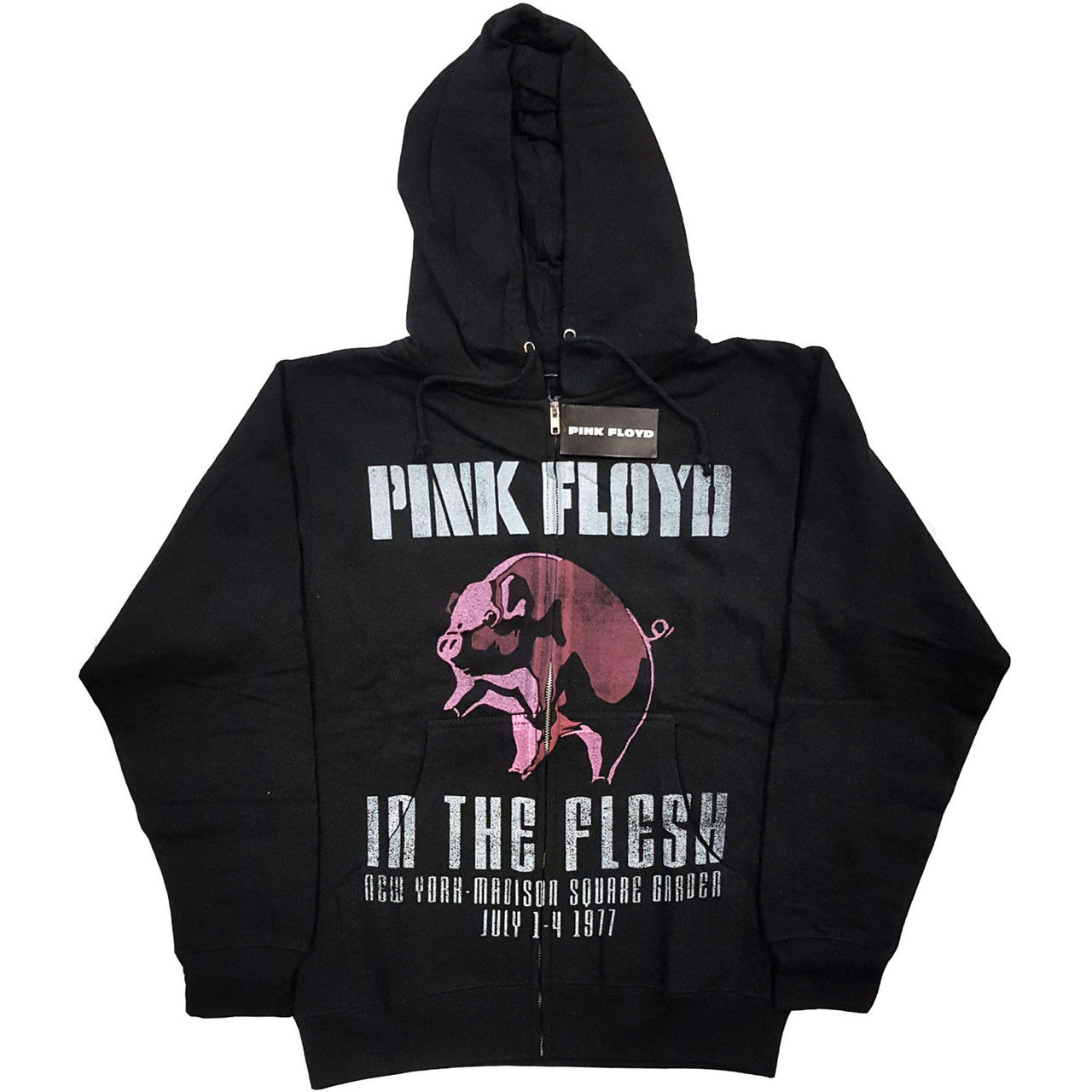 PINK FLOYD- IN THE FLESH UNISEX ZIPPED HOODIE