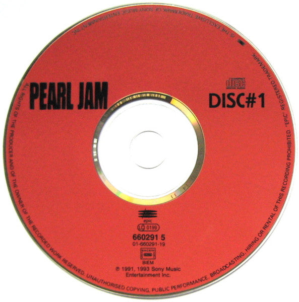 PEARL JAM - DISSIDENT - LIVE IN ATLANTA - 1994 DISC1 - UCD