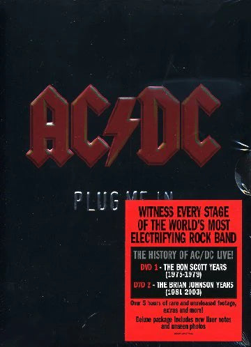 AC/DC - PLUG ME IN - DVD SET