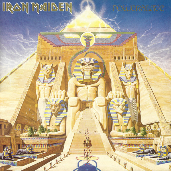 IRON MAIDEN - POWERSLAVE - 1984 ORIGINAL PRESSING - UV