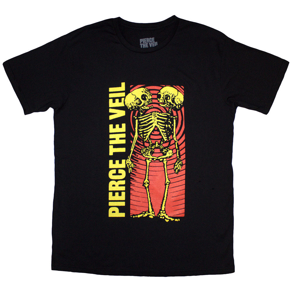 PIERCE THE VEIL - WAVY SKELETON - TSHIRT (L)