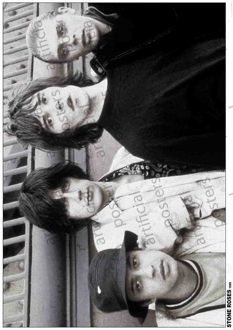 PER8333-THE STONE ROSES LONDON 1989 - LARGE POSTER 24X36"