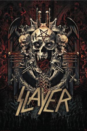 PER8982-SLAYER SKULLAGRAM - LARGE POSTER 24X36"