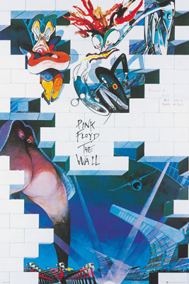 PER8988-PINK FLOYD THE WALL - LARGE POSTER 24X36"