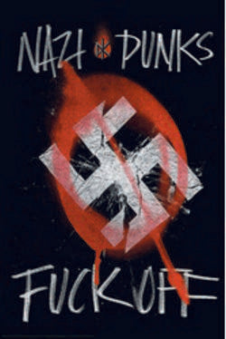 PER8995-DEAD KENNEDYS NAZI PUNKS F OFF - LARGE POSTER 24X36"
