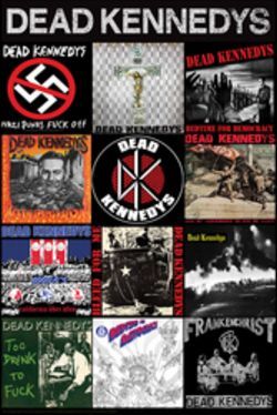 PER8996-DEAD KENNEDYS COLLAGE - LARGE POSTER 24X36"
