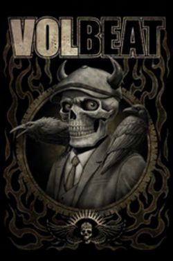 PER9193-VOLBEAT SKELETON IN SUIT - LARGE POSTER 24X36"