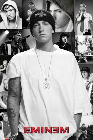 PER9247-EMINEM COLLAGE PORTRAIT - LARGE POSTER 24X36"