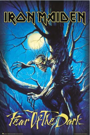 PER9257-IRON MAIDEN FEAR OF THE DARK - LARGE POSTER 24X36"