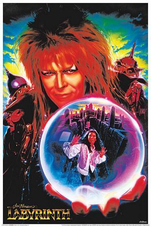 PEXXB8605-DAVID BOWIE LABYRINTH - LARGE POSTER 24X36"