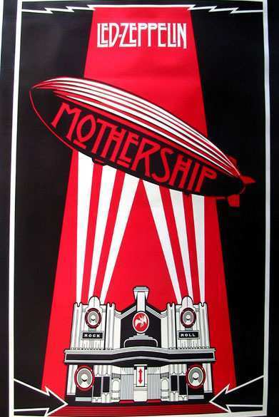 PEXG615-LED ZEPPELIN MOTHERSHIP - LARGE POSTER 24X36"