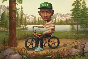 PEXR8472-TYLER THE CREATOR BICYCLE CARTOON - LARGE POSTER 24X36"