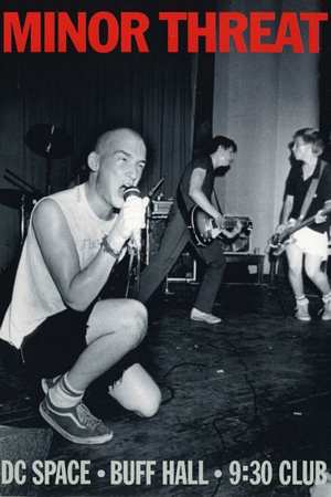 PEXR8786-MINOR THREAT DC SPACE BUFF HALL 9:30 CLUB - LARGE POSTER 24X36"