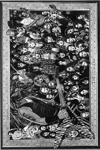 PEXR8878-LEGENDS OF METAL COLLAGE - LARGE POSTER 24X36"