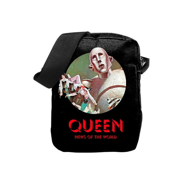QUEEN NEWS OF THE WORLD CROSSBODY BAG FULLY LICENSED MERCHANDISE