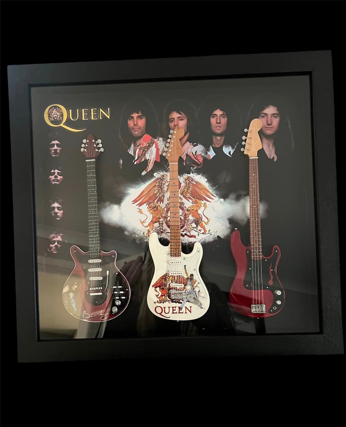 QUEEN SHADOWBOX - 16"LX14.5"WX1.5"D