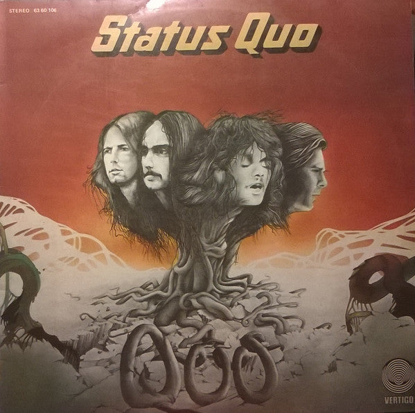 STATUS QUO - S/T - ORIGINAL 1974 PRESSING Used Vinyl