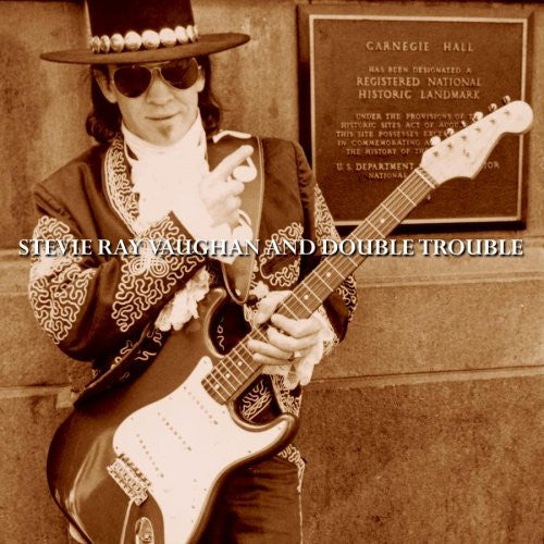 STEVIE RAY VAUGHAN AND DOUBLE TROUBLE - LIVE AT CARNEGIE HALL - *(NM) USED CD