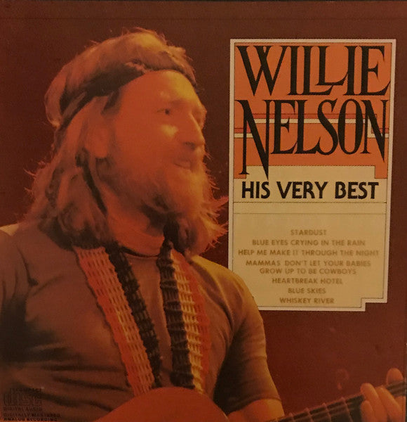 WILLIE NELSON - HIS VERY BEST - USED CD