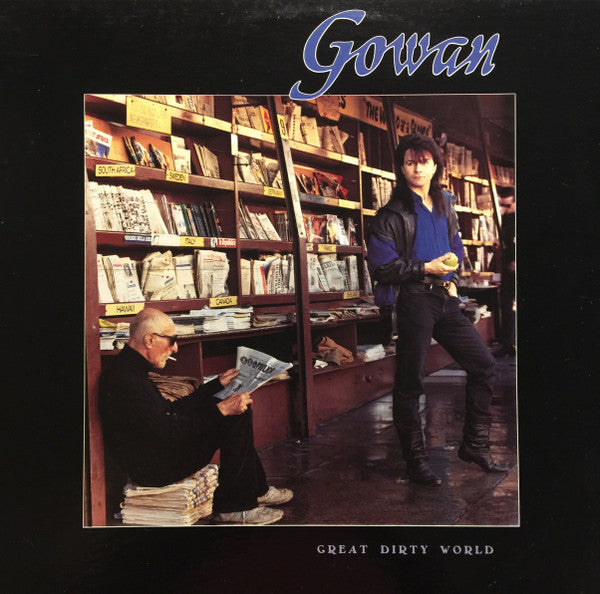GOWAN - GREAT DIRTY WORLD - NM* 1987 ORIGINAL PRESSING - USED VINYL