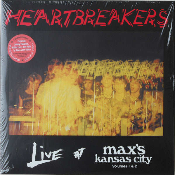 HEARTBREAKERS - LIVE AT MAX'S KANSAS CITY - 1979 - USED VINYL