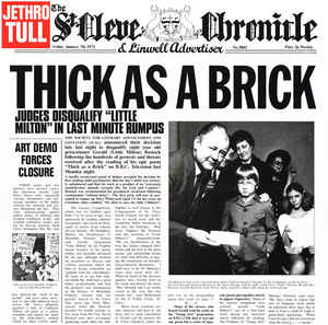 JETHRO TULL - THICK AS A BRICK (2012 STEVEN WILSON MIX) - USED VINYL - ROCK